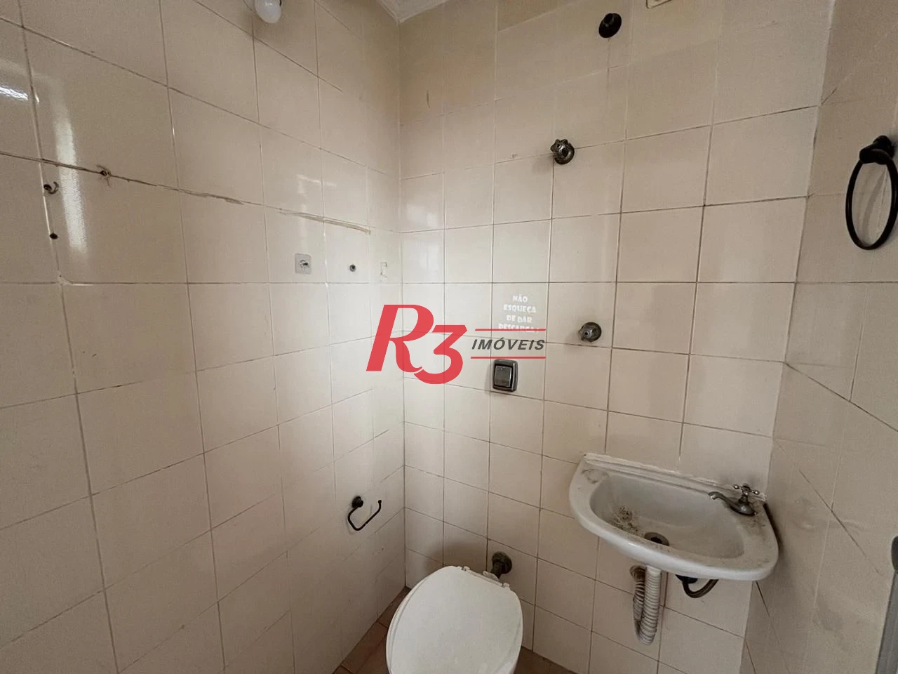 Apartamento com 3 dormitórios para alugar, 110 m² por R$ 4.500,00/mês - Boqueirão - Santos/SP