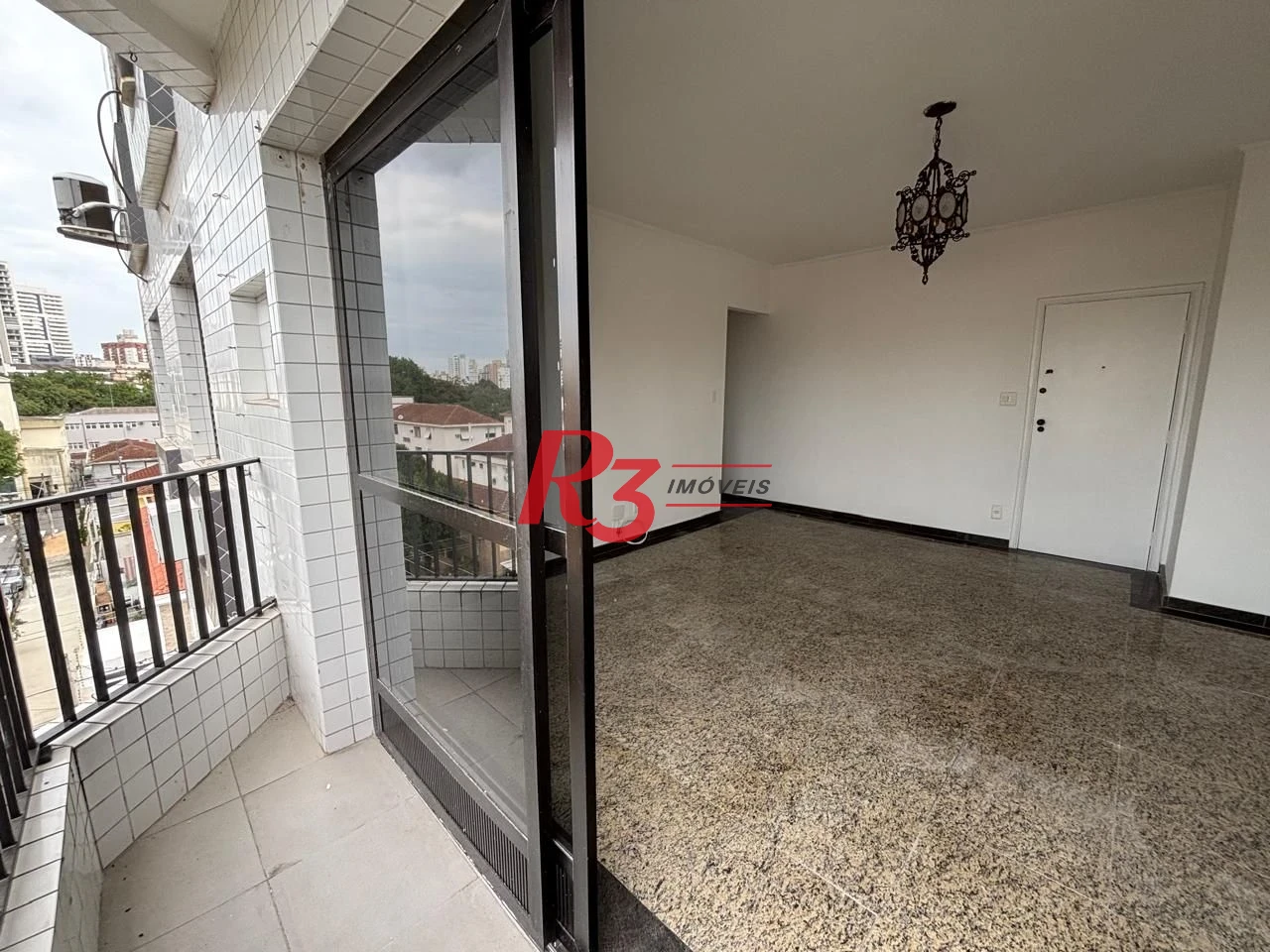Apartamento com 3 dormitórios para alugar, 110 m² por R$ 4.500,00/mês - Boqueirão - Santos/SP