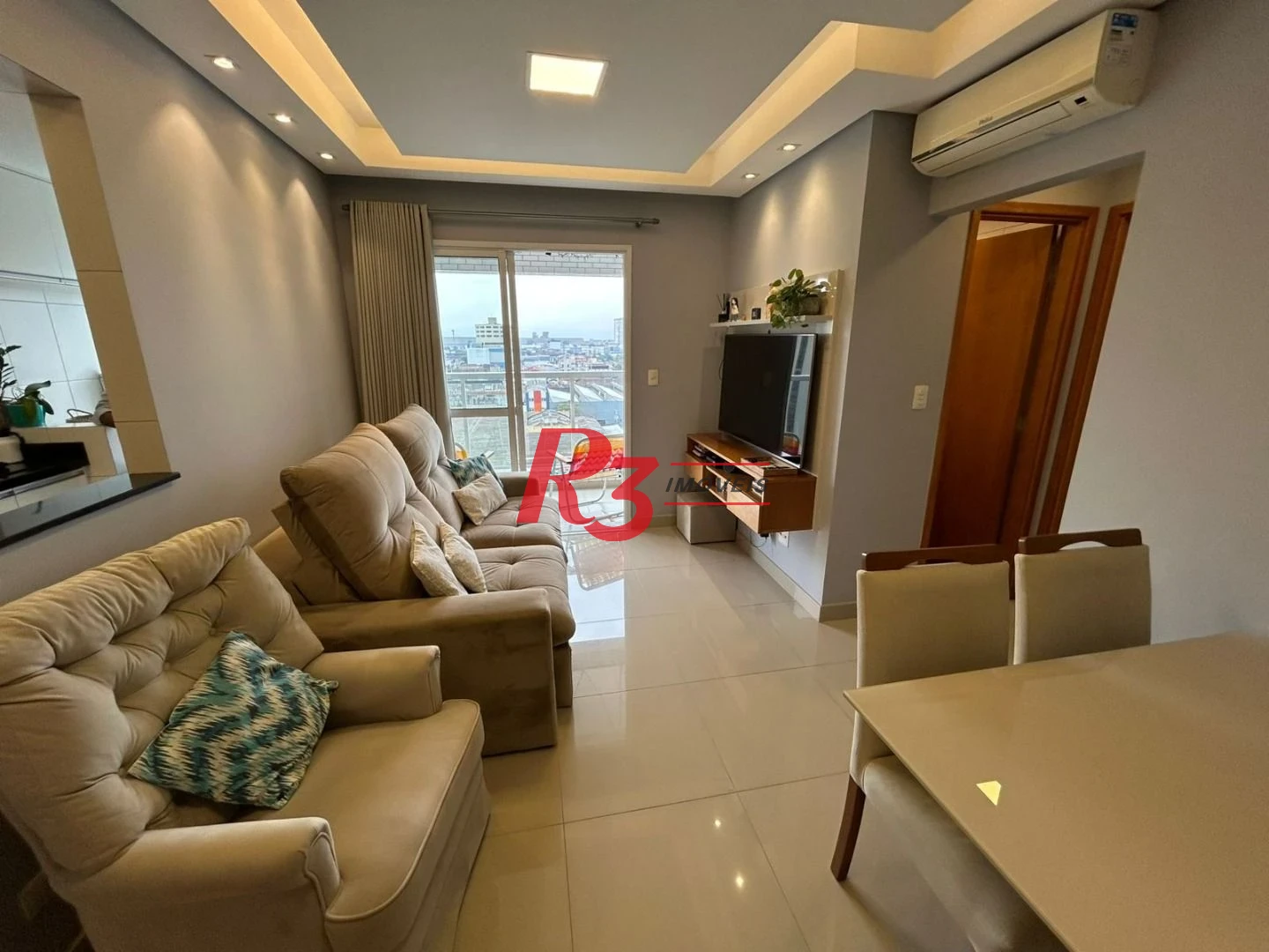 Apartamento na Vila Mathias com 59m²