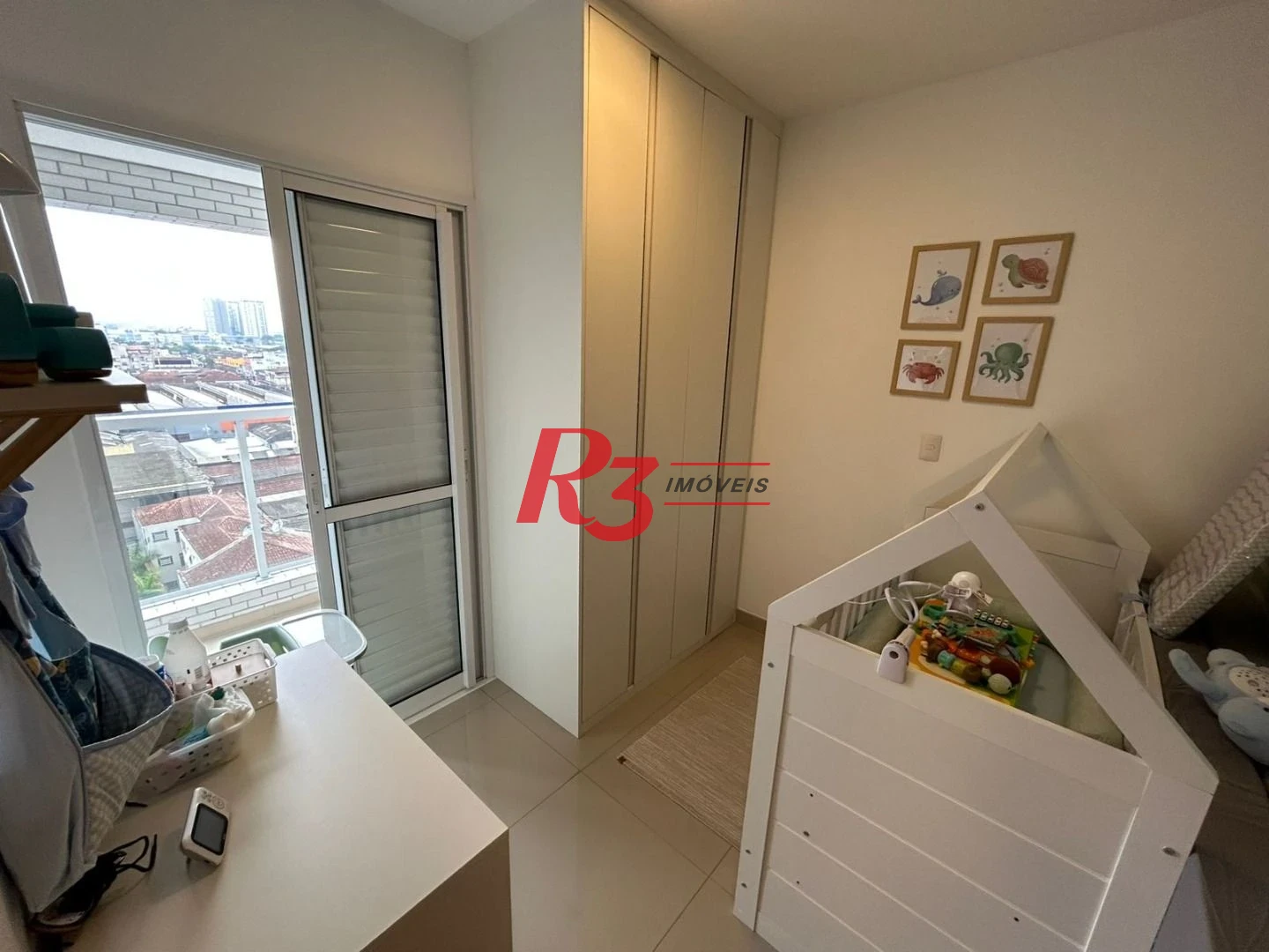 Apartamento na Vila Mathias com 59m²