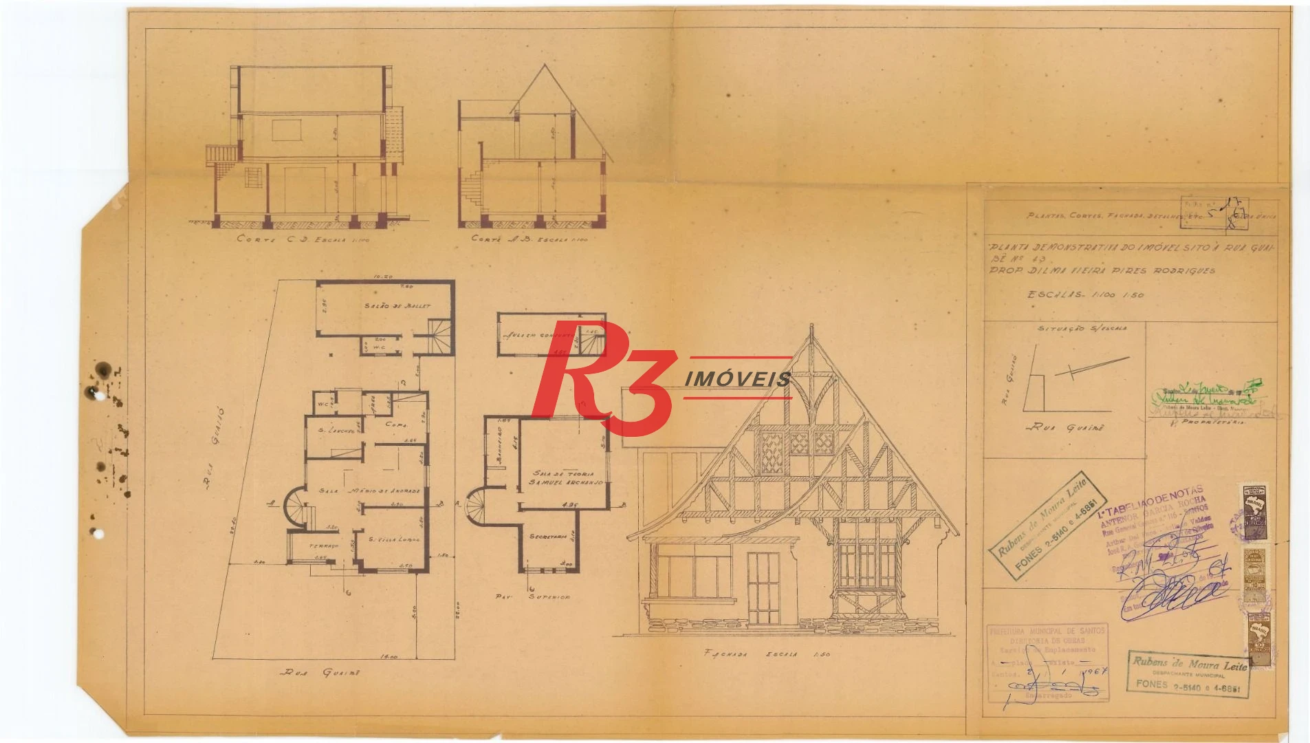 Casa à venda, 265 m² por R$ 4.260.000,00 - Aparecida - Santos/SP