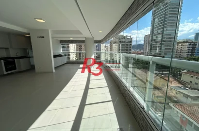 Apartamento com 2 dormitórios à venda, 105 m² por R$ 1.450.000,00 - Vila Rica - Santos/SP
