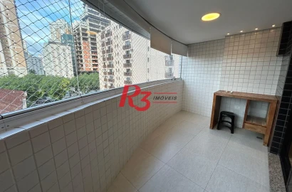 Apartamento com 2 dormitórios à venda, 102 m² por R$ 1.000.000,00 - Pompéia - Santos/SP
