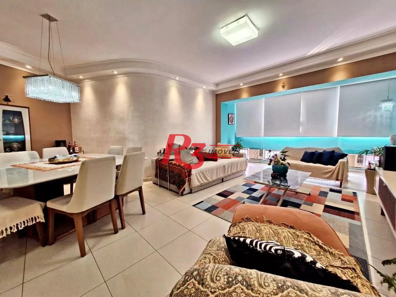 Apartamento com 3 dormitórios à venda, 187 m² por R$ 1.350.000,00 - Gonzaga - Santos/SP