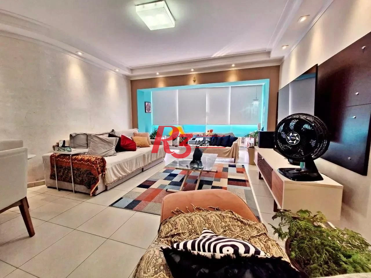 Apartamento com 3 dormitórios à venda, 187 m² por R$ 1.350.000,00 - Gonzaga - Santos/SP
