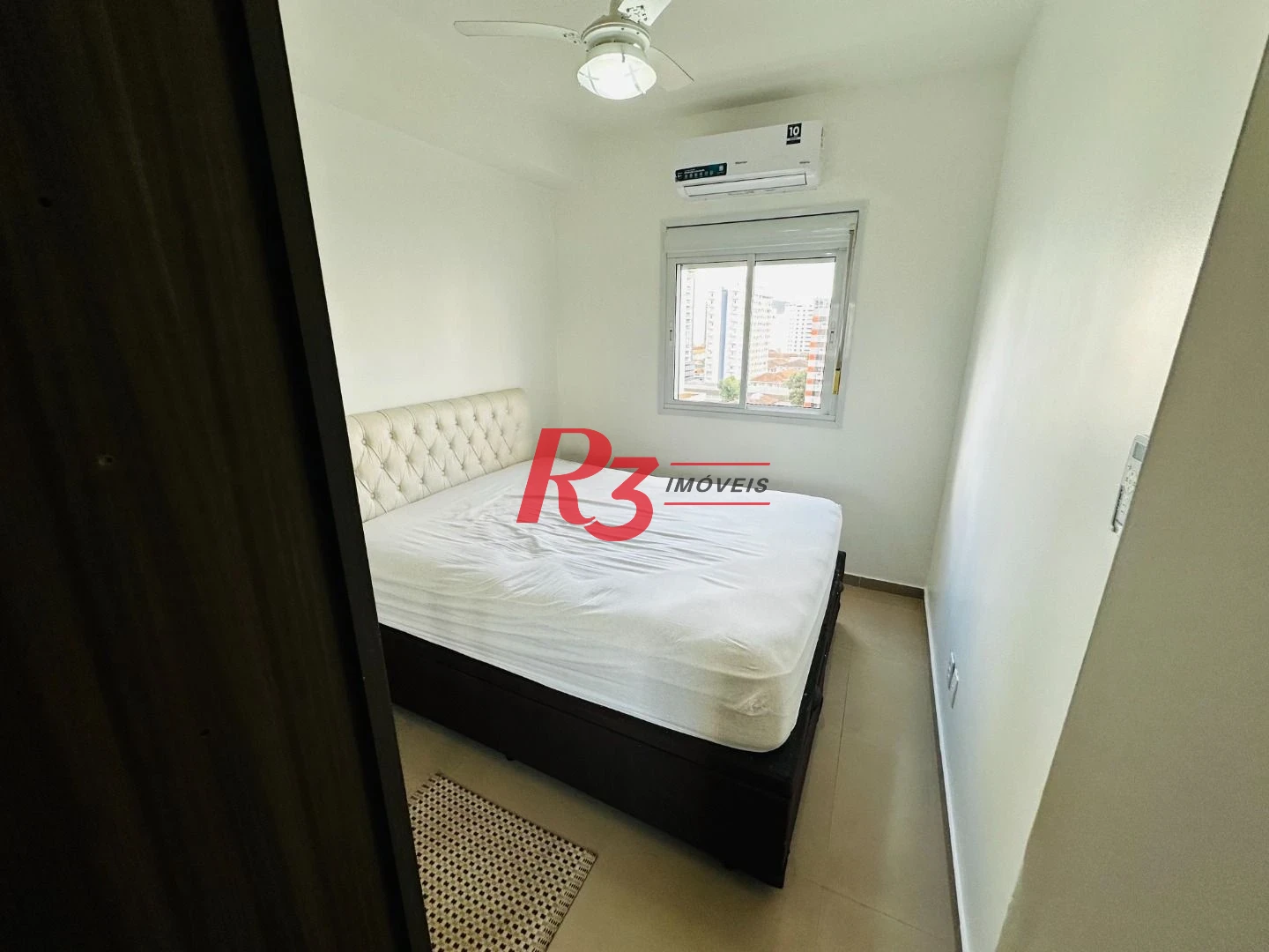 Apartamento com 1 dormitório para alugar, 47 m² por R$ 4.300,00/mês - Boqueirão - Santos/SP