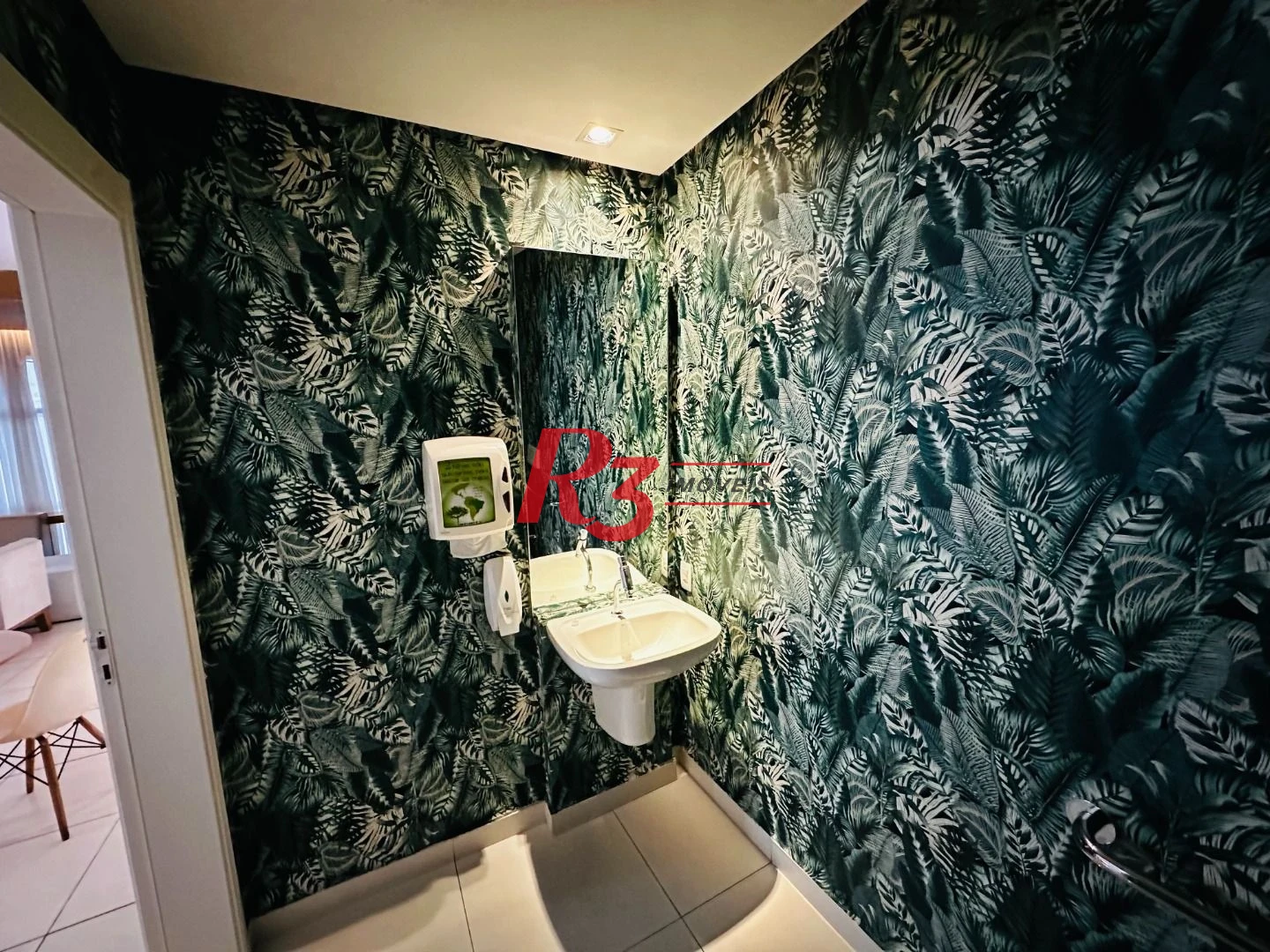 Apartamento com 1 dormitório para alugar, 47 m² por R$ 4.300,00/mês - Boqueirão - Santos/SP