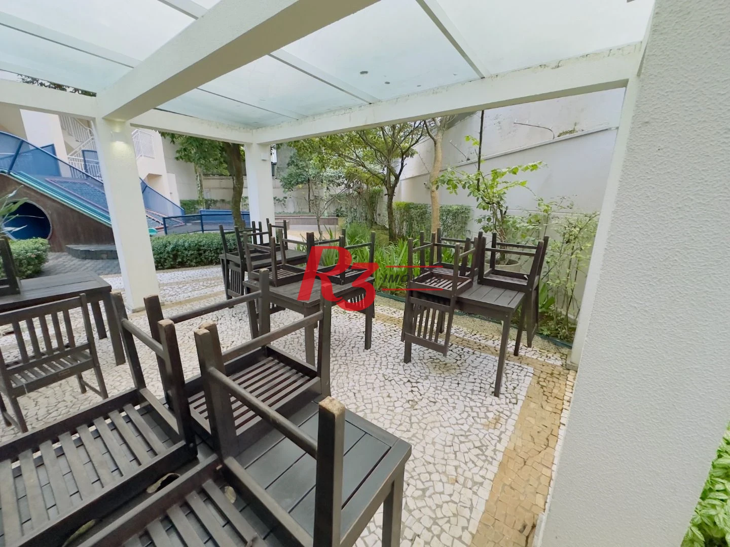Apartamento com 1 dormitório para alugar, 47 m² por R$ 4.300,00/mês - Boqueirão - Santos/SP