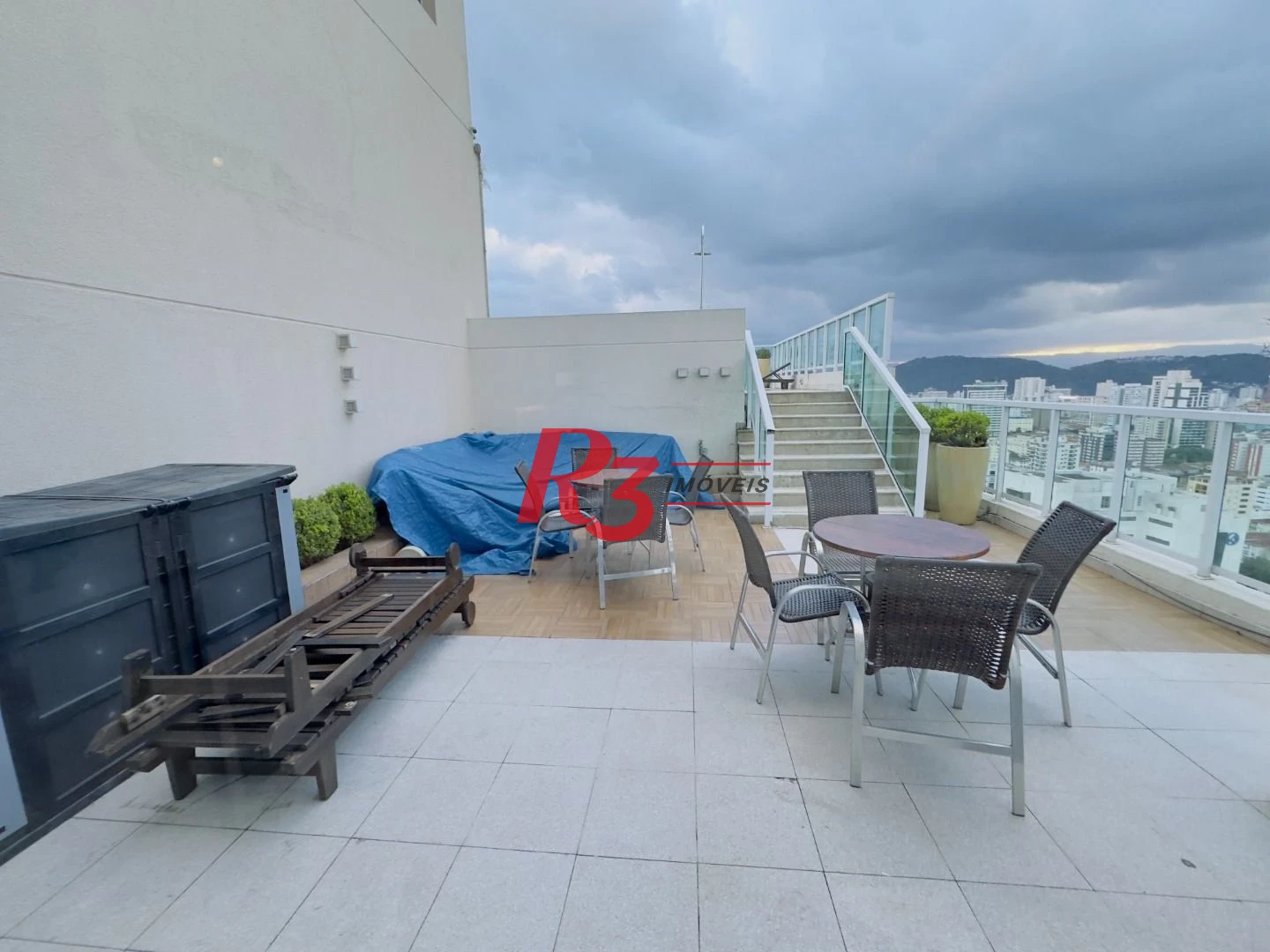 Apartamento com 1 dormitório para alugar, 47 m² por R$ 4.300,00/mês - Boqueirão - Santos/SP