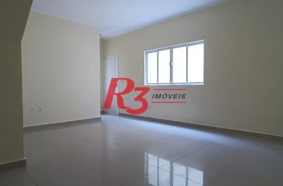 Casa com 3 dormitórios à venda, 120 m² por R$ 750.000,00 - Embaré - Santos/SP