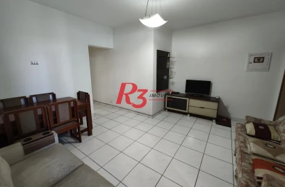 Apartamento com 2 dormitórios à venda, 93 m² por R$ 654.000,00 - José Menino - Santos/SP