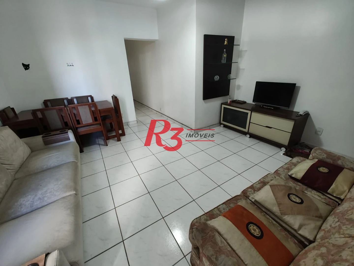 Apartamento com 2 dormitórios à venda, 80 m² por R$ 540.000,00 - José Menino - Santos/SP
