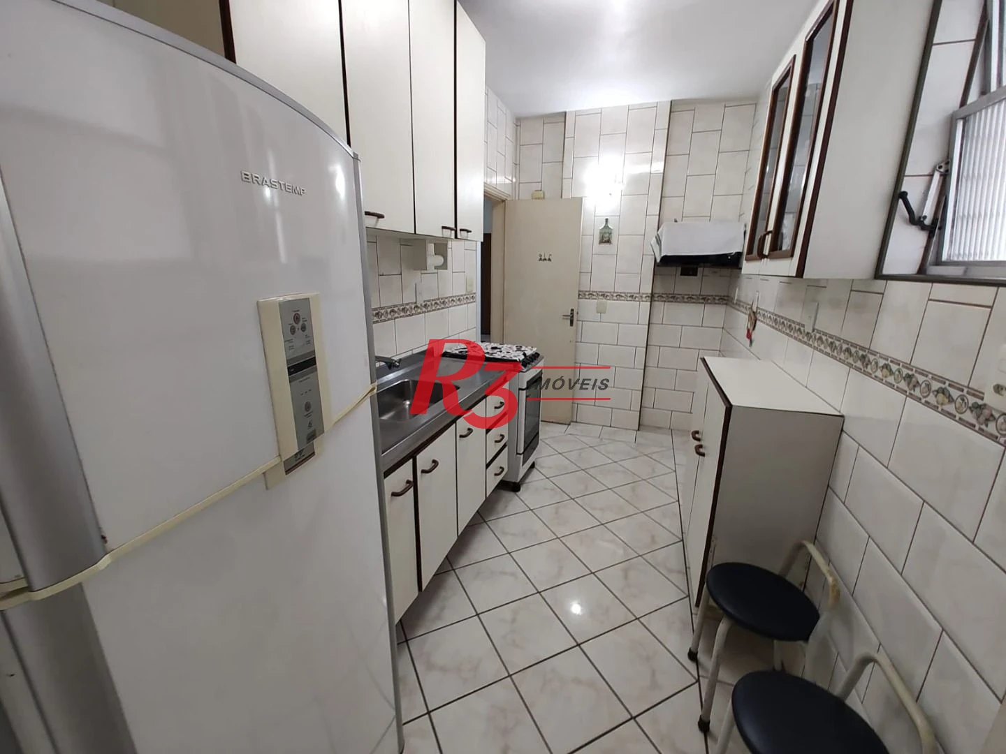 Apartamento com 2 dormitórios à venda, 80 m² por R$ 540.000,00 - José Menino - Santos/SP