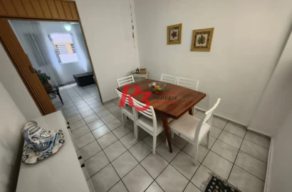 Apartamento com 2 dormitórios à venda, 60 m² por R$ 440.000,00 - Gonzaga - Santos/SP