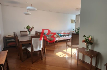 Apartamento com 3 dormitórios à venda, 179 m² por R$ 1.200.000,00 - Ponta da Praia - Santos/SP