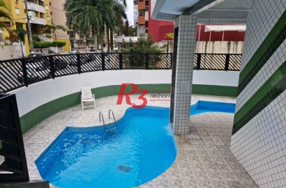 Apartamento com 2 dormitórios à venda, 75 m² por R$ 500.000,00 - Canto do Forte - Praia Grande/SP