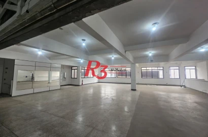 Sala para alugar, 300 m² por R$ 4.000,00/mês - Vila Belmiro - Santos/SP