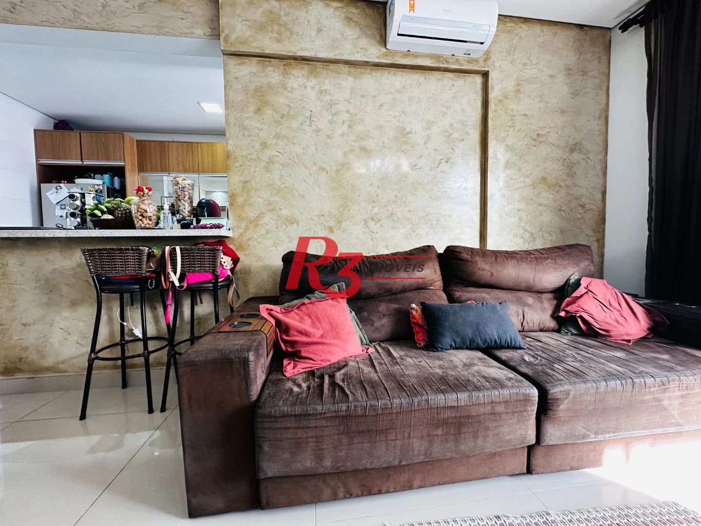 Apartamento com 2 dormitórios à venda, 85 m² por R$ 950.000,00 - Marapé - Santos/SP