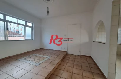 Apartamento com 2 dormitórios à venda, 60 m² por R$ 399.000,00 - Pompéia - Santos/SP