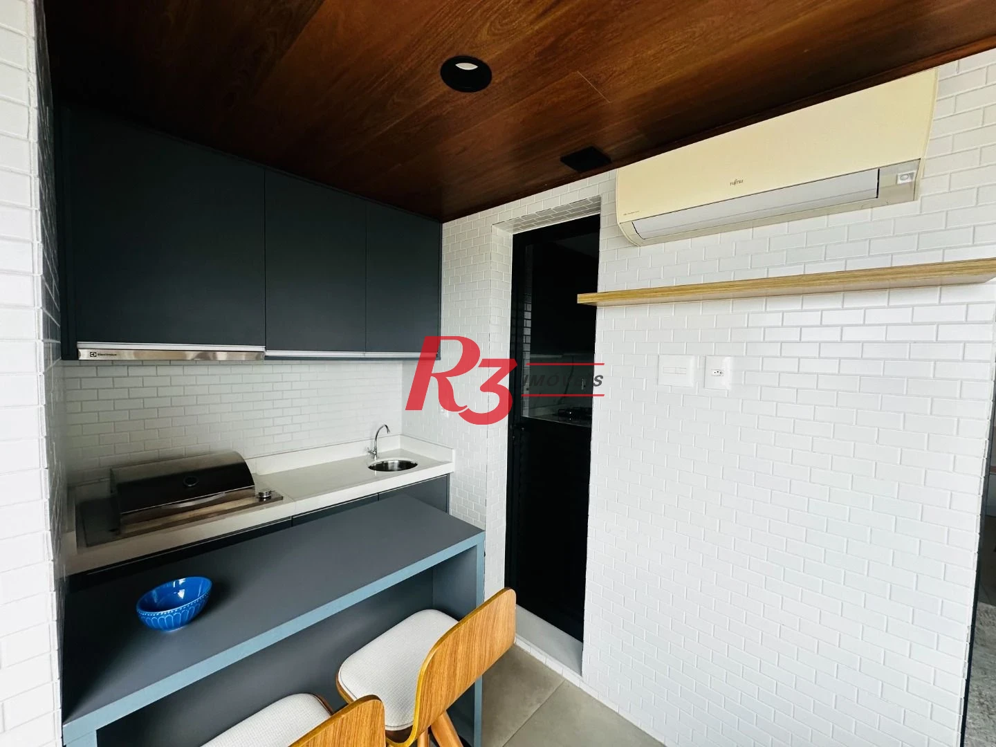 Apartamento com 1 dormitório para alugar, 54 m² por R$ 6.000,02/mês - Boqueirão - Santos/SP
