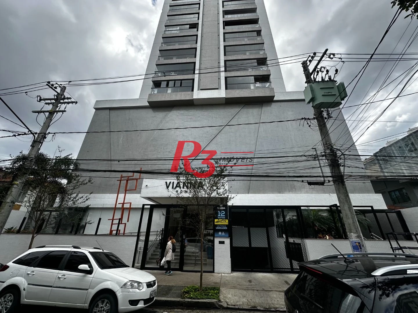 Apartamento com 1 dormitório para alugar, 54 m² por R$ 6.000,02/mês - Boqueirão - Santos/SP