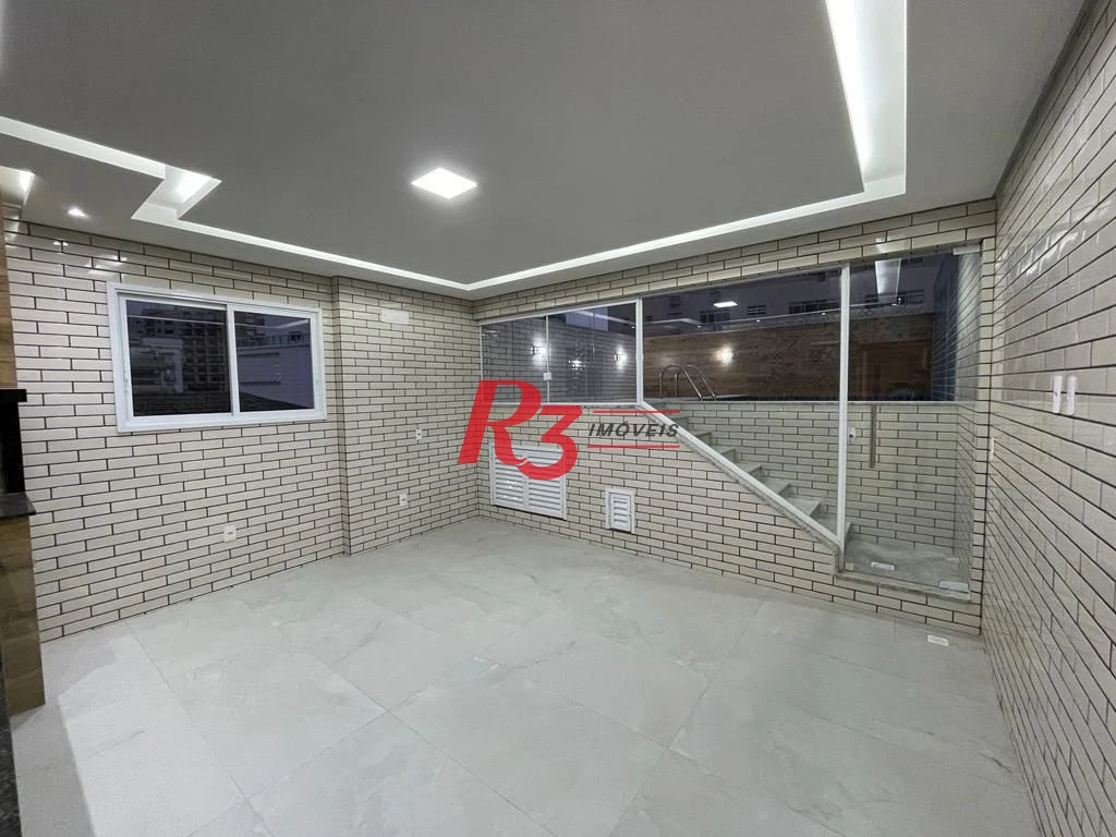 Casa com 4 dormitórios à venda, 198 m² por R$ 1.980.000,00 - Embaré - Santos/SP