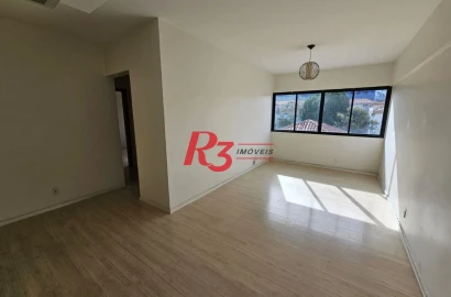 Apartamento com 2 dormitórios à venda, 100 m² por R$ 580.000,00 - Campo Grande - Santos/SP