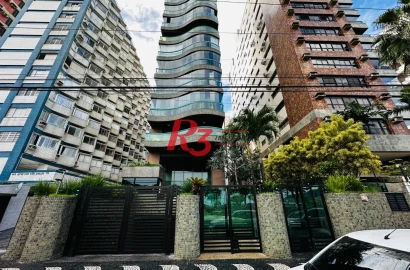 Apartamento com 4 dormitórios à venda, 270 m² por R$ 6.000.000,00 - Aparecida - Santos/SP