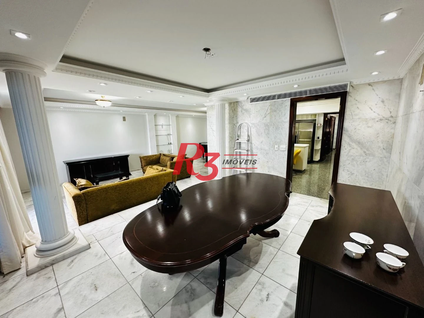Apartamento com 4 dormitórios à venda, 270 m² por R$ 6.000.000,00 - Aparecida - Santos/SP