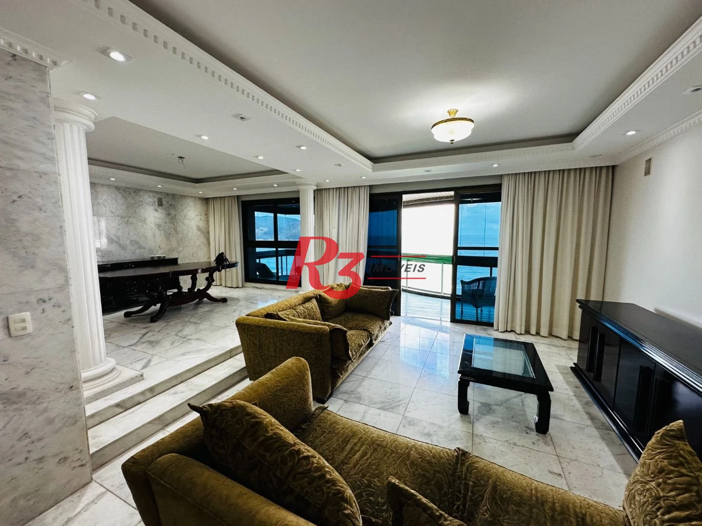 Apartamento com 4 dormitórios à venda, 270 m² por R$ 6.000.000,00 - Aparecida - Santos/SP
