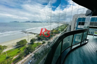 Apartamento com 4 dormitórios à venda, 270 m² por R$ 6.000.000,00 - Aparecida - Santos/SP