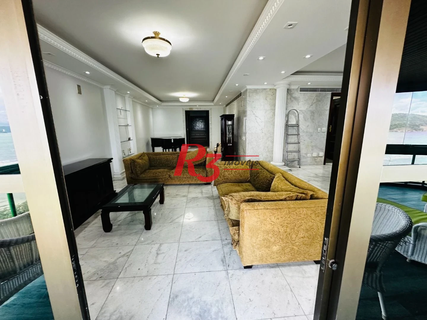 Apartamento com 4 dormitórios à venda, 270 m² por R$ 6.000.000,00 - Aparecida - Santos/SP