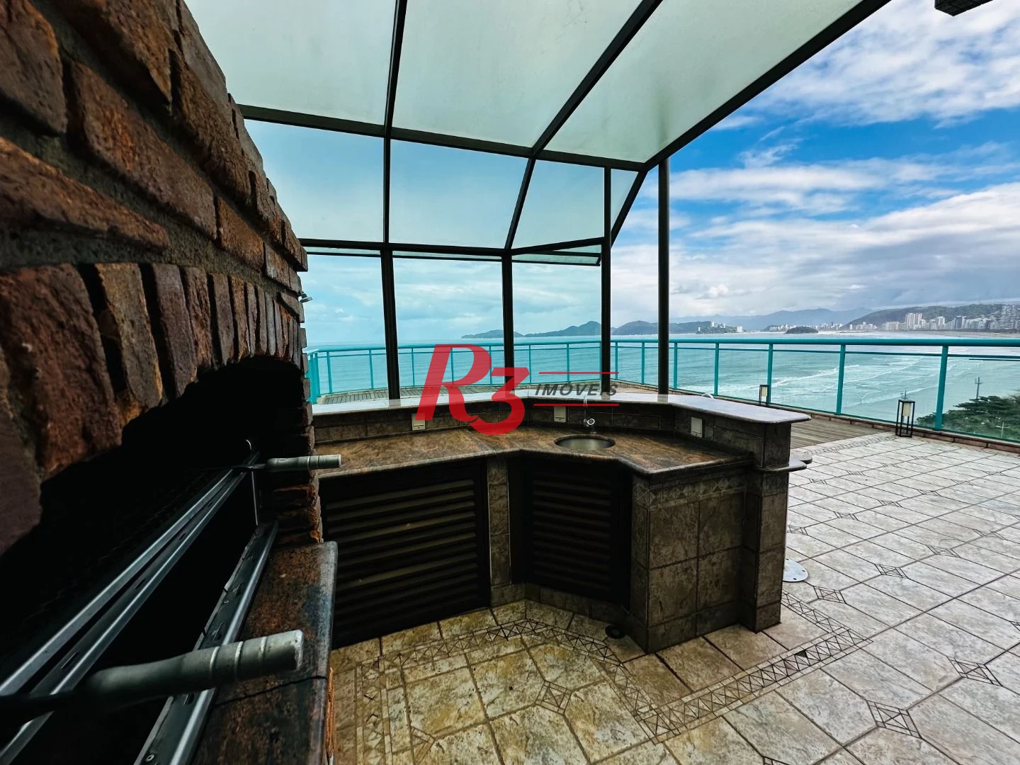 Apartamento com 4 dormitórios à venda, 270 m² por R$ 6.000.000,00 - Aparecida - Santos/SP