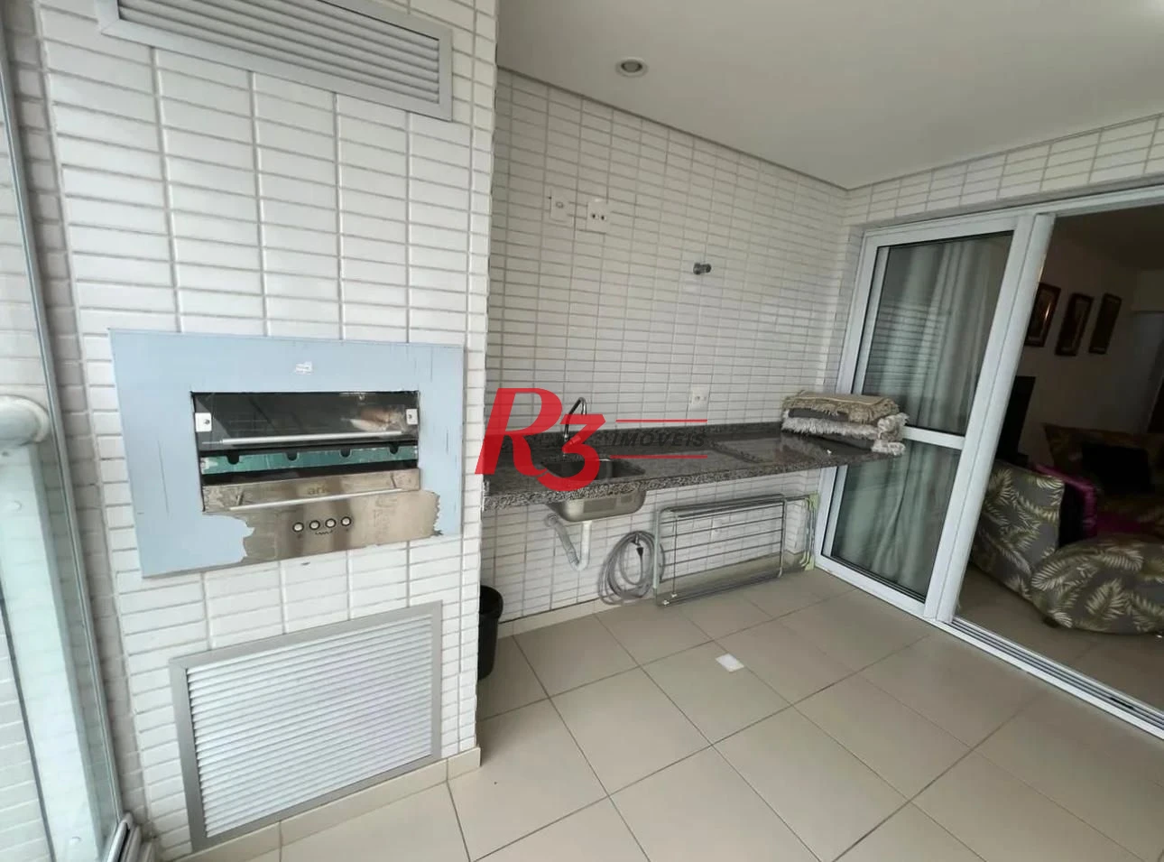 Apartamento com 3 dormitórios à venda, 111 m² por R$ 1.585.000,00 - Boqueirão - Praia Grande/SP