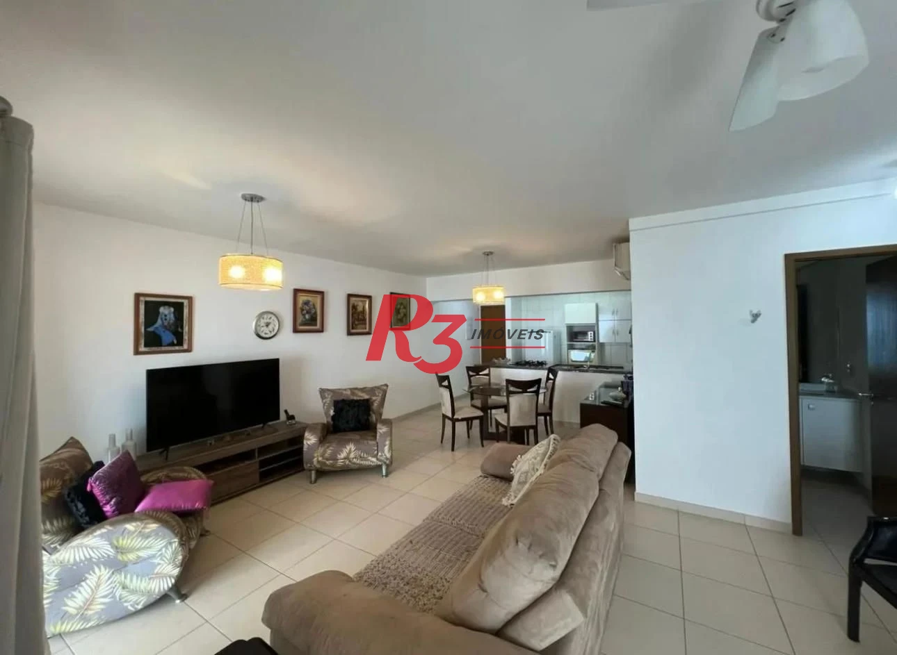 Apartamento com 3 dormitórios à venda, 111 m² por R$ 1.585.000,00 - Boqueirão - Praia Grande/SP