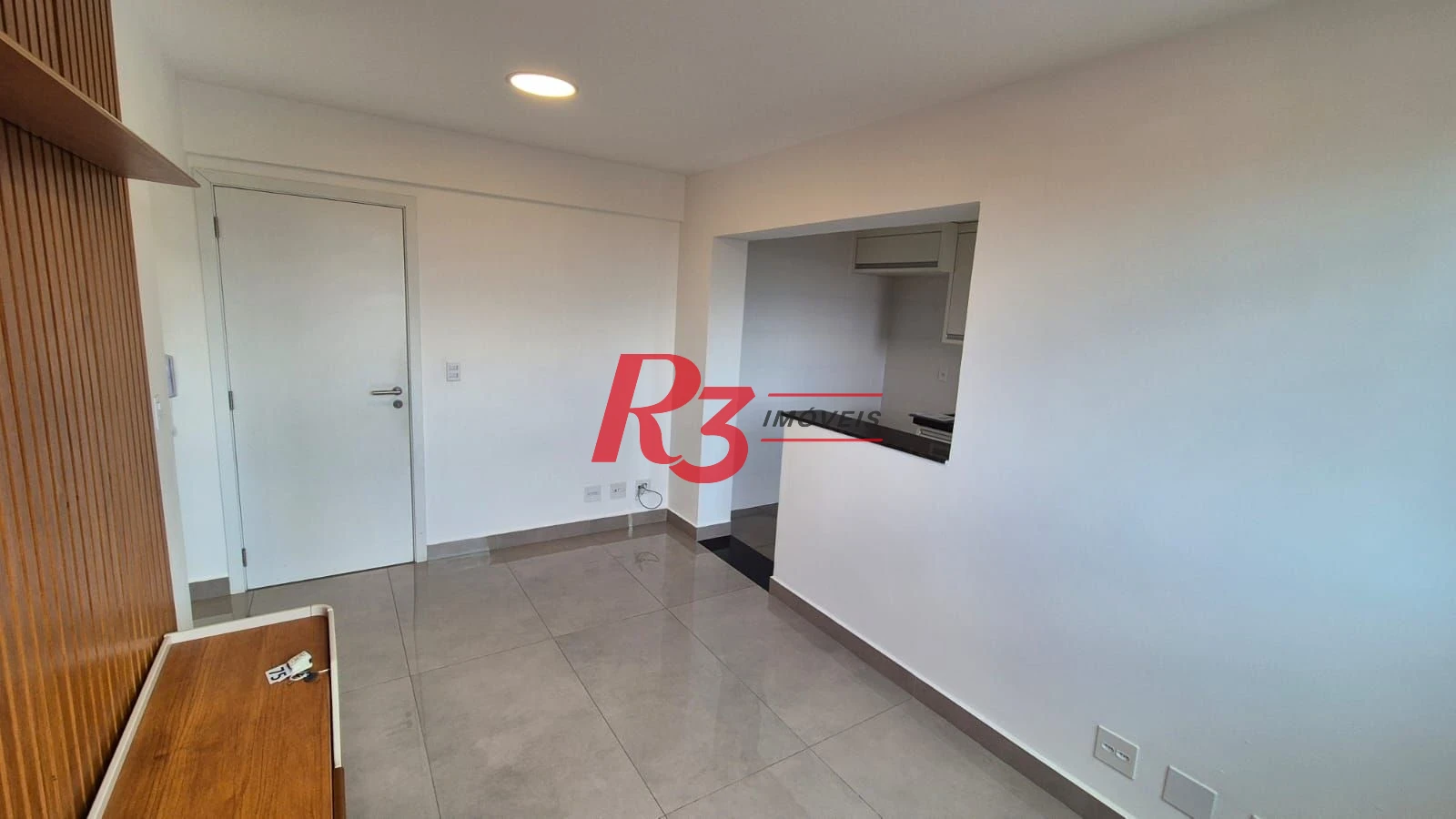 Apartamento com 1 dormitório para alugar, 42 m² por R$ 3.000,00/mês - Marapé - Santos/SP