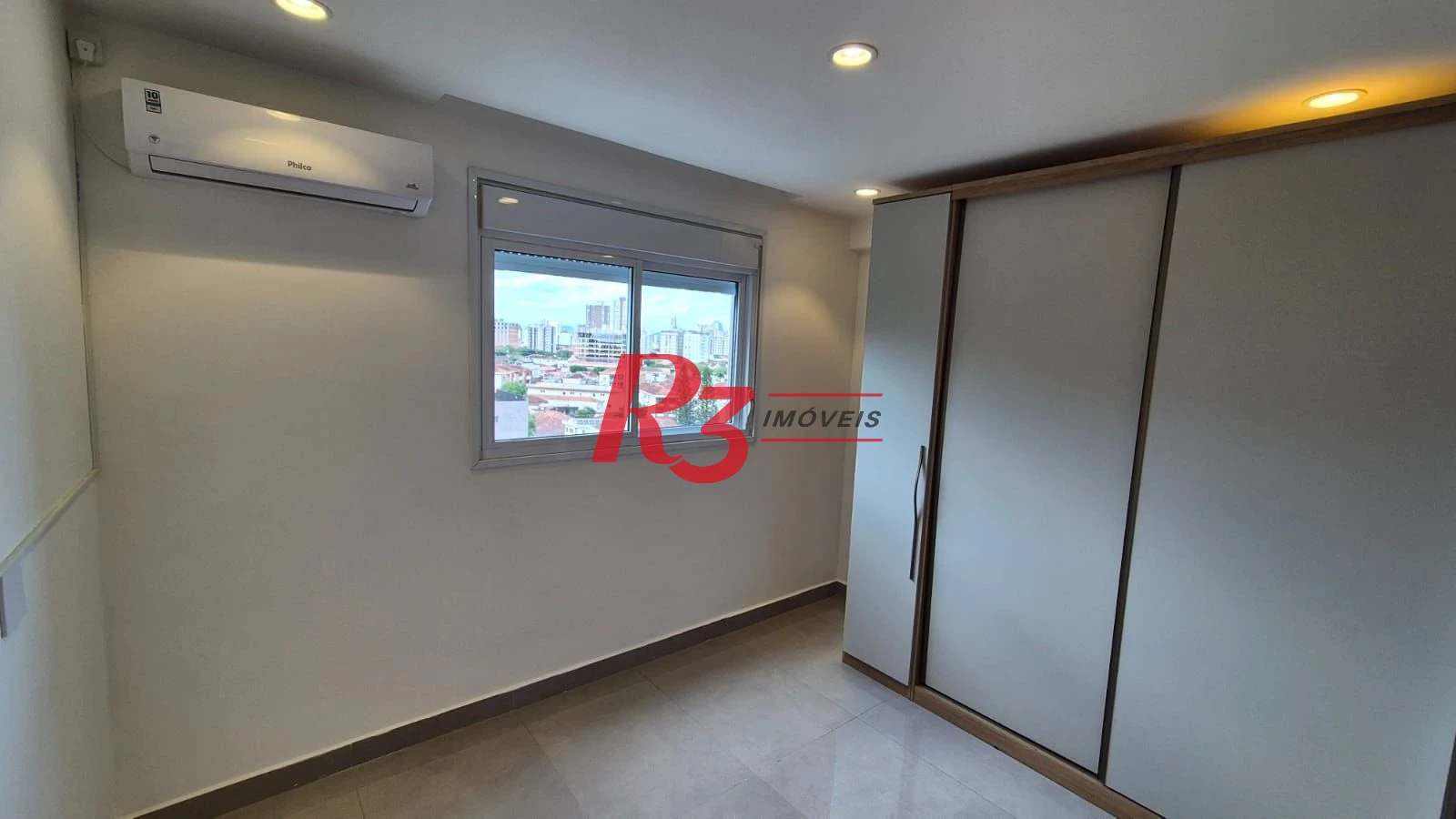 Apartamento com 1 dormitório para alugar, 42 m² por R$ 3.000,00/mês - Marapé - Santos/SP