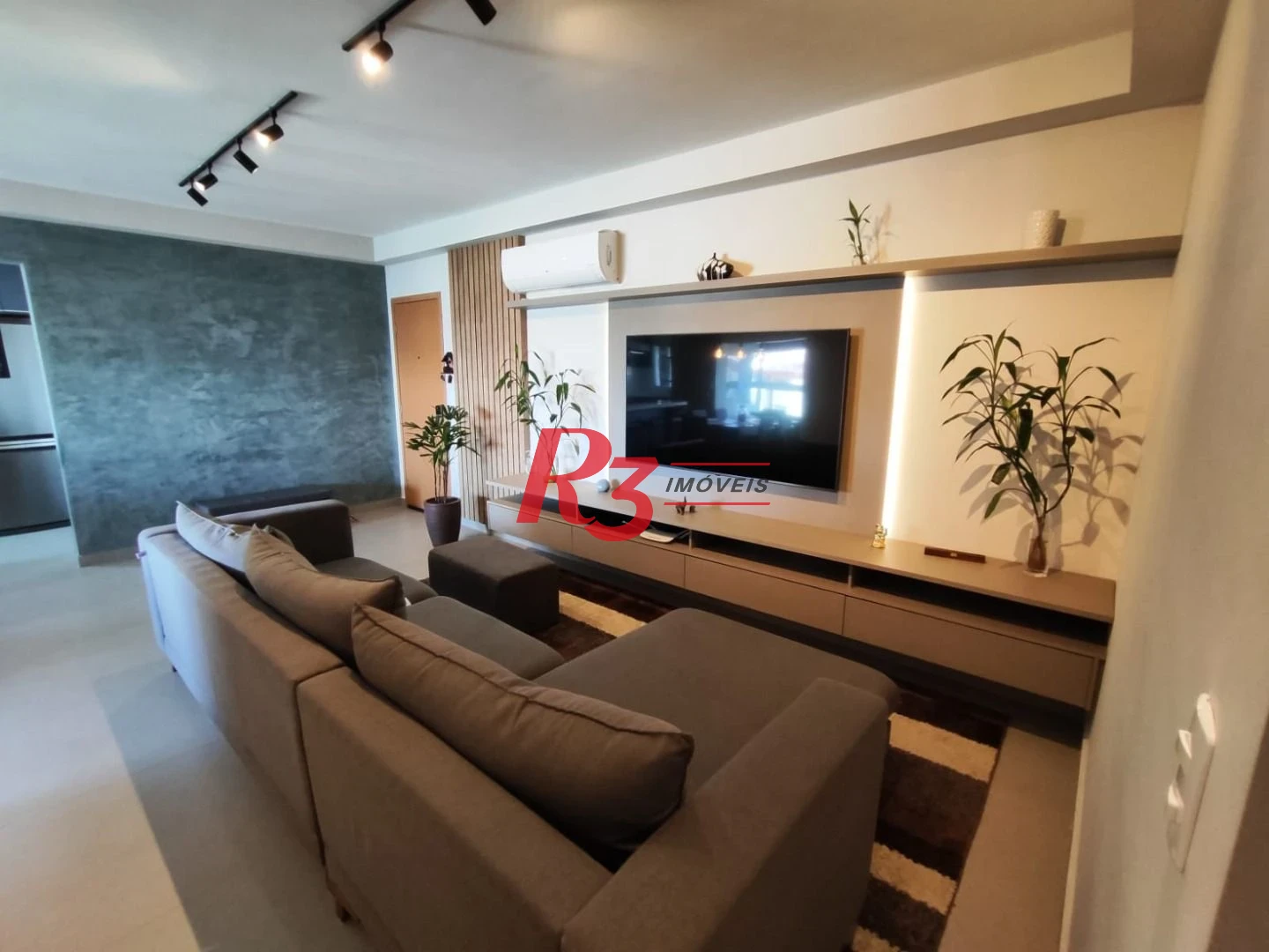 Apartamento com 3 dormitórios à venda, 117 m² por R$ 1.277.000,00 - Boqueirão - Praia Grande/SP