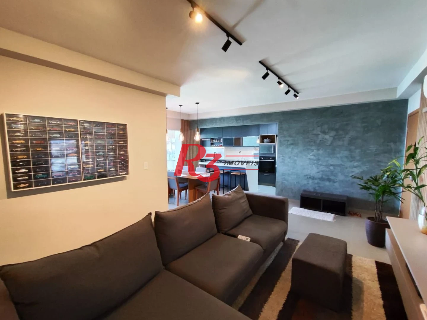 Apartamento com 3 dormitórios à venda, 117 m² por R$ 1.277.000,00 - Boqueirão - Praia Grande/SP