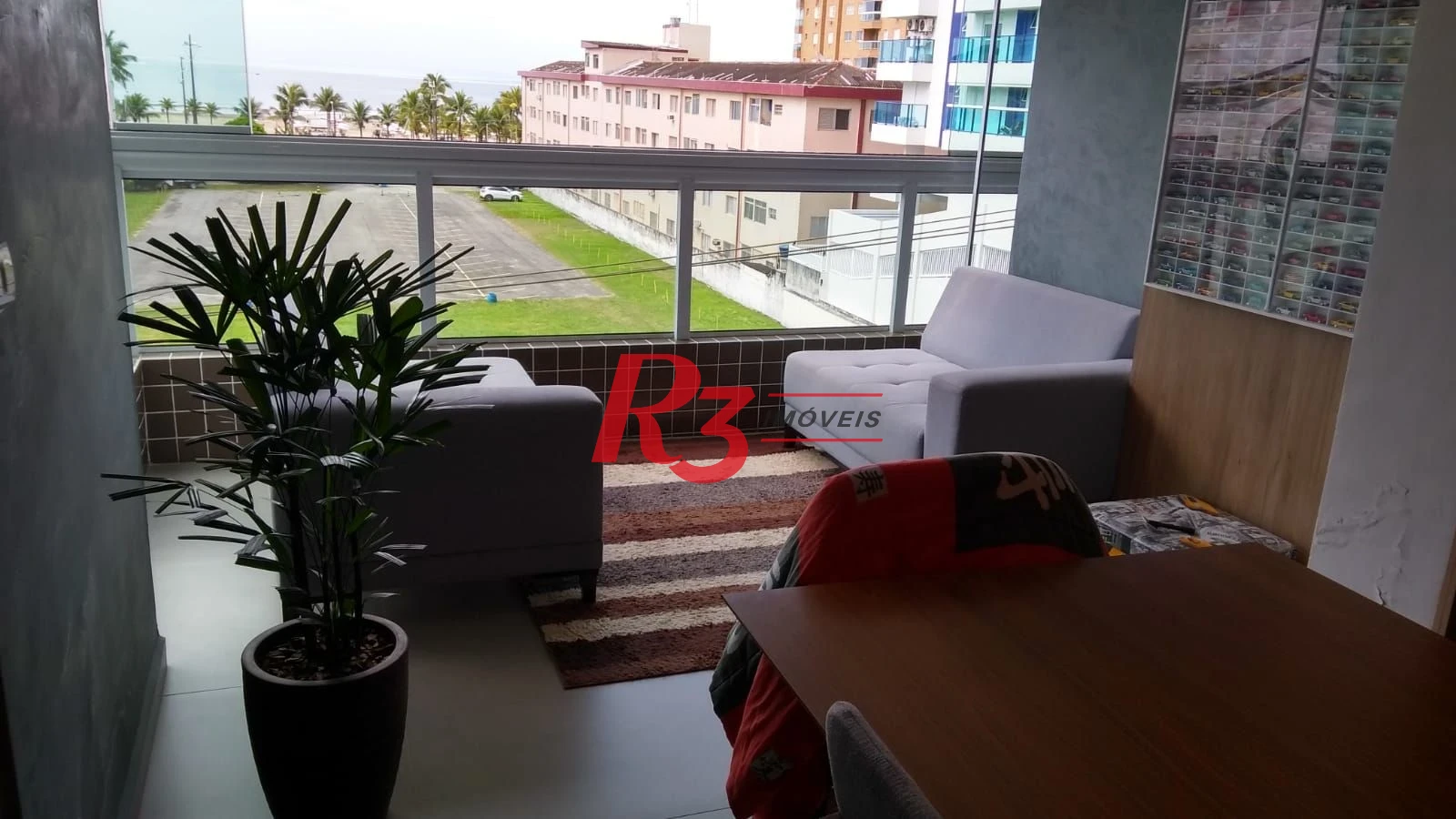 Apartamento com 3 dormitórios à venda, 117 m² por R$ 1.277.000,00 - Boqueirão - Praia Grande/SP
