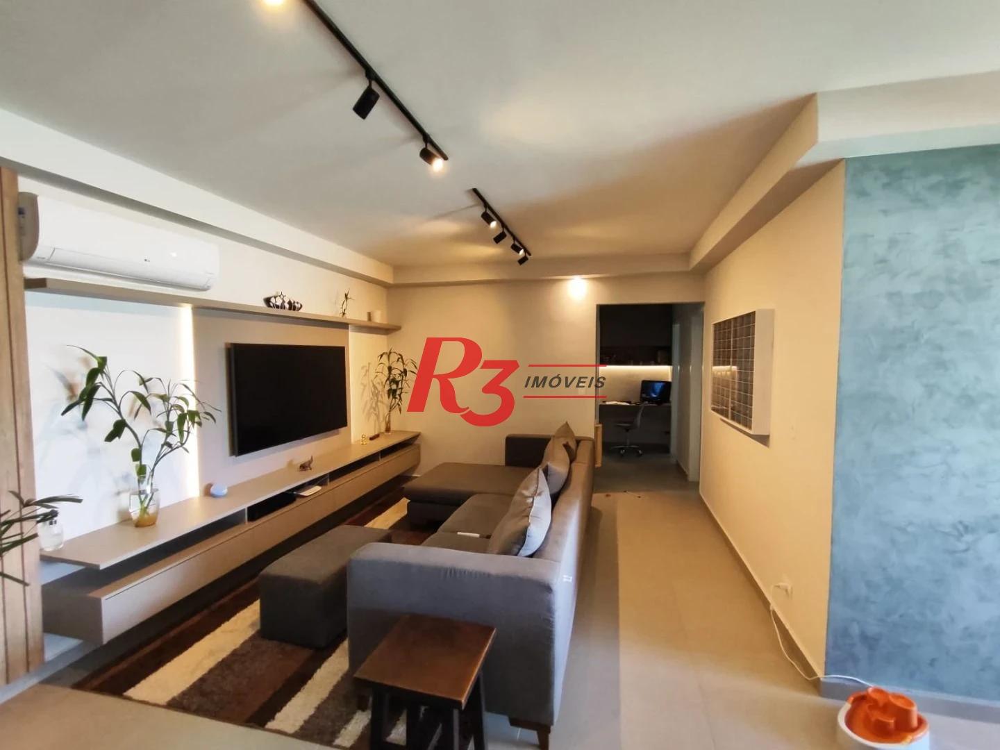 Apartamento com 3 dormitórios à venda, 117 m² por R$ 1.277.000,00 - Boqueirão - Praia Grande/SP