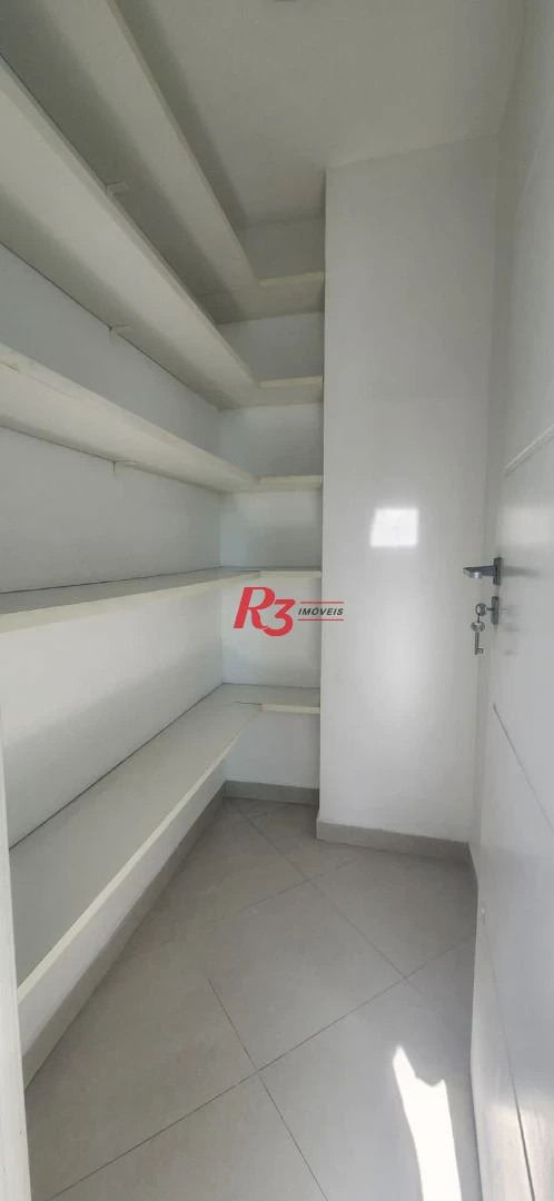 Apartamento com 3 dormitórios para alugar, 133 m² por R$ 9.800,02/mês - Boqueirão - Santos/SP