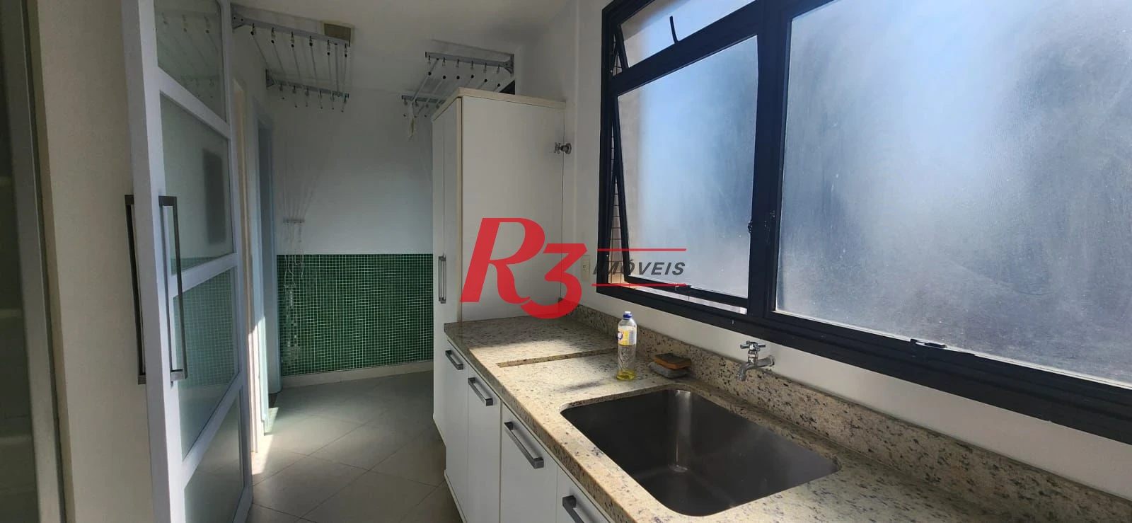 Apartamento com 3 dormitórios para alugar, 133 m² por R$ 9.800,02/mês - Boqueirão - Santos/SP