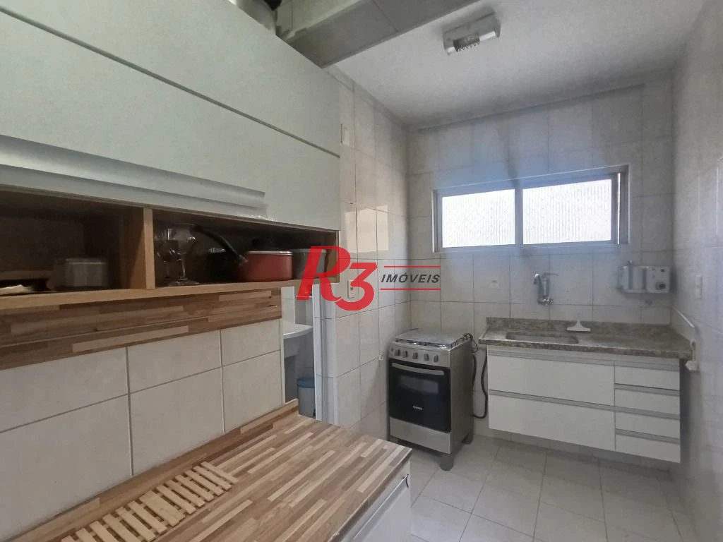 Apartamento com 1 dormitório à venda, 52 m² por R$ 350.000,00 - Pompéia - Santos/SP