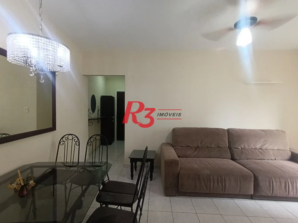 Apartamento com 1 dormitório à venda, 52 m² por R$ 350.000,00 - Pompéia - Santos/SP