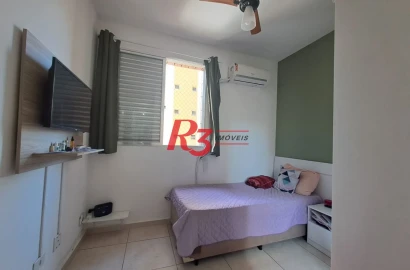 Kitnet com 1 dormitório à venda, 28 m² por R$ 300.000,00 - Embaré - Santos/SP