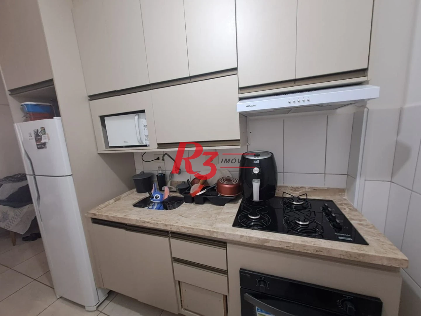 Kitnet com 1 dormitório à venda, 28 m² por R$ 300.000,00 - Embaré - Santos/SP