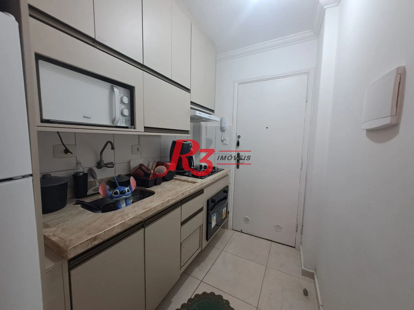 Kitnet com 1 dormitório à venda, 28 m² por R$ 300.000,00 - Embaré - Santos/SP