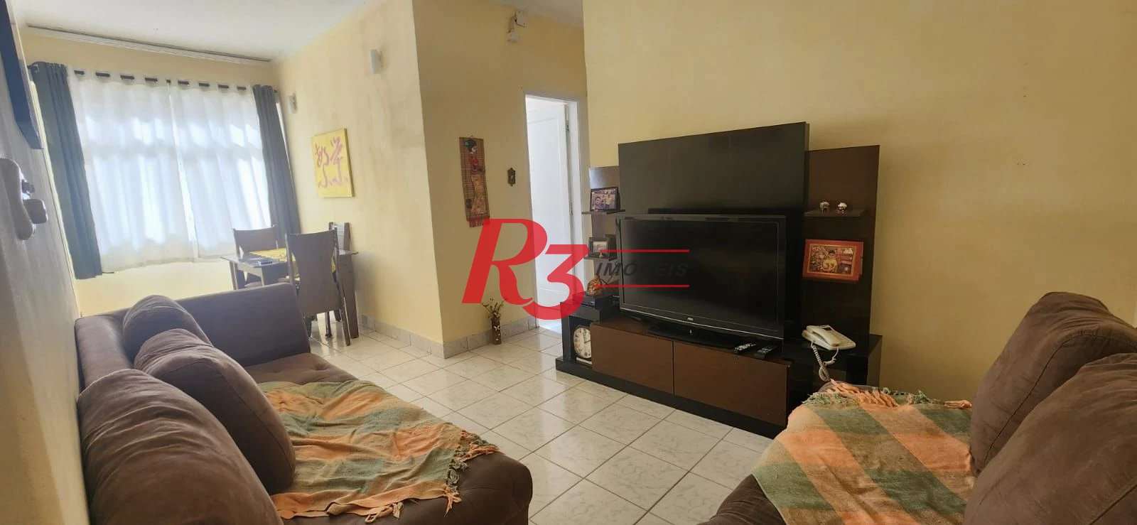 Apartamento com 2 dormitórios à venda, 65 m² por R$ 320.000,00 - Aparecida - Santos/SP