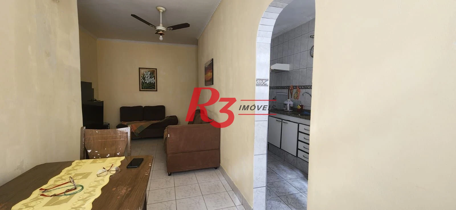 Apartamento com 2 dormitórios à venda, 65 m² por R$ 320.000,00 - Aparecida - Santos/SP